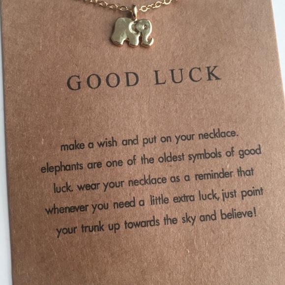 Good Luck Elephant Necklace - Picture 8 of 8